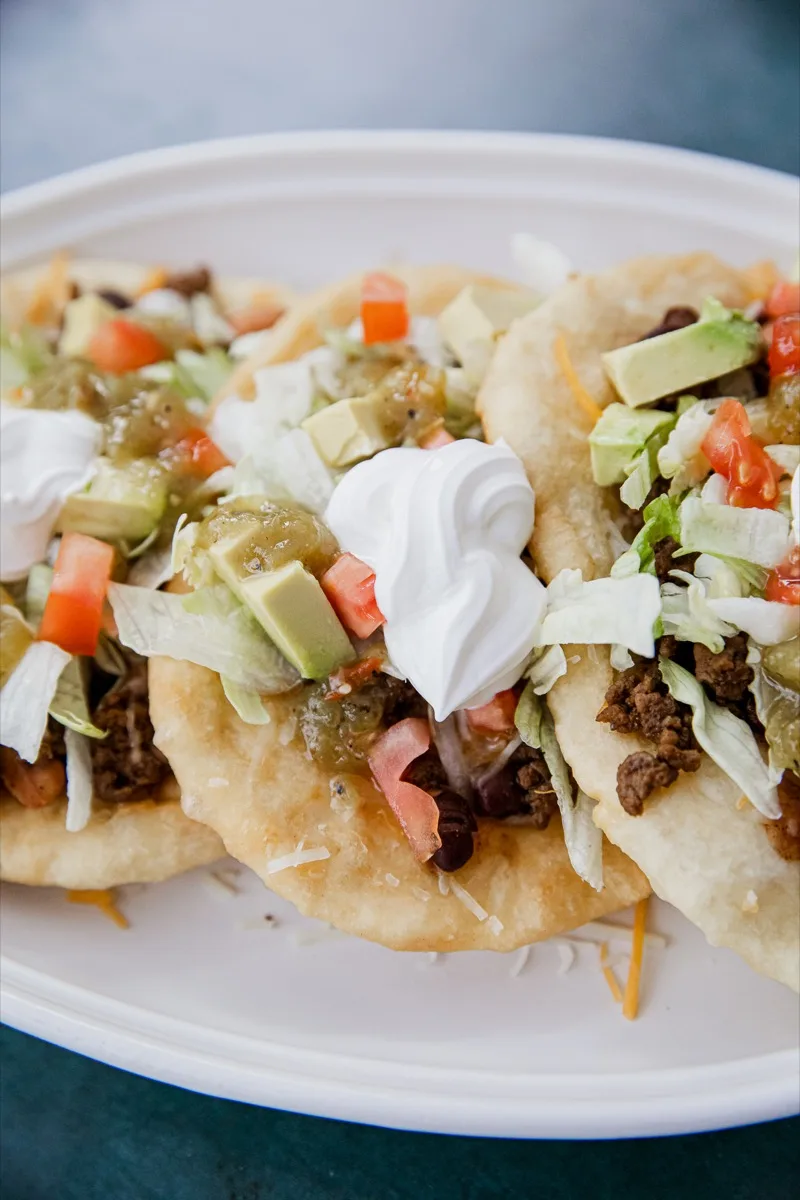 Indian Fry Bread Tacos