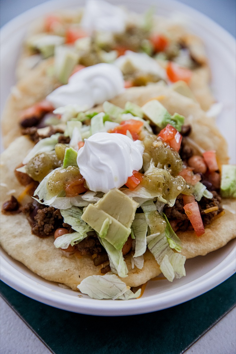 Indian Fry Bread Tacos