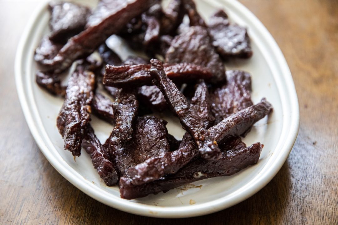 Smoked Bachan's Beef Jerky Or Whatever You Do