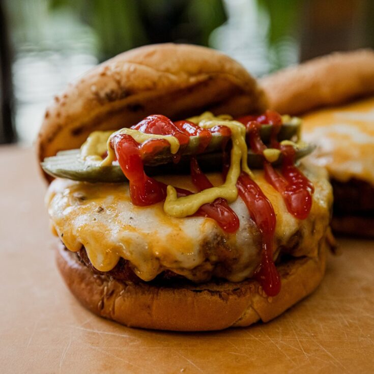 Traeger Smoked Burgers