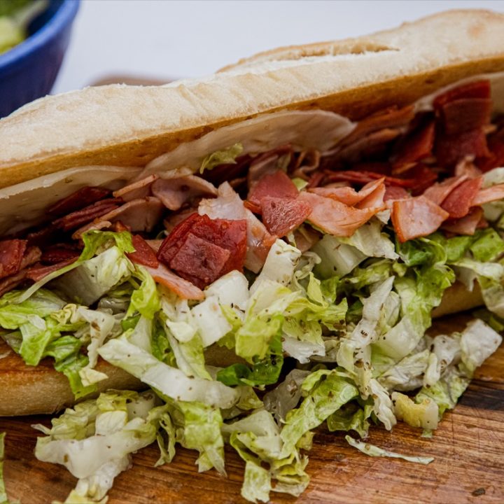 TikTok Viral Chopped Italian Sandwich on the Blackstone-image