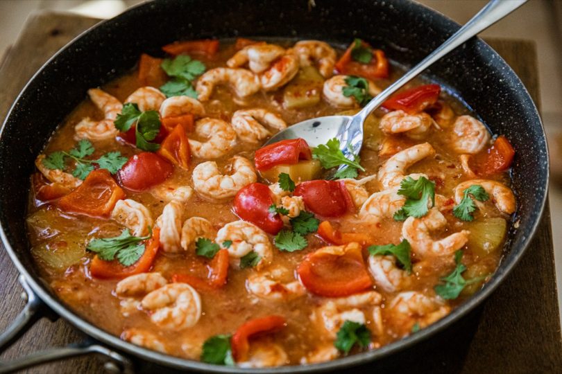 Traeger Sweet Chili Shrimp