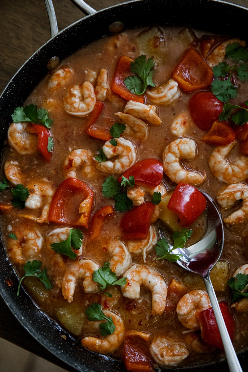 Traeger Sweet Chili Shrimp