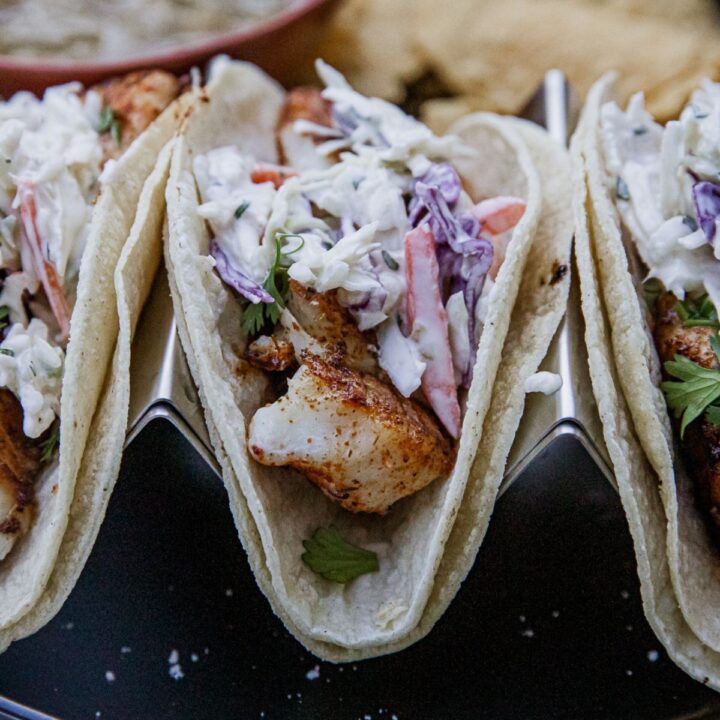 Blackstone Blackened Fish Tacos