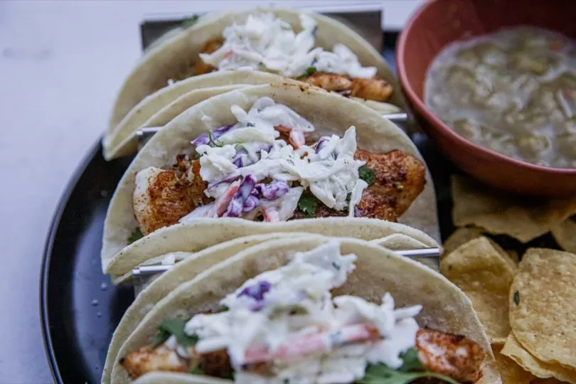 Blackstone Blackened Fish Tacos