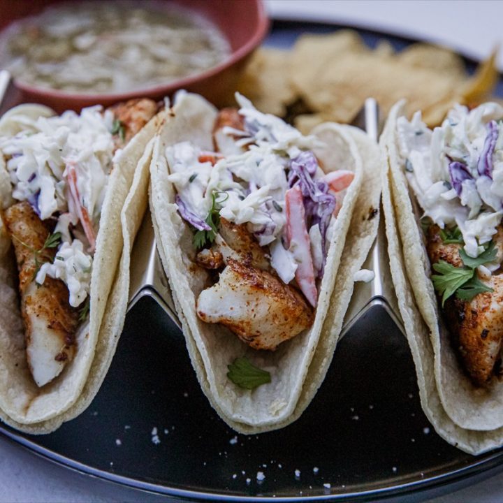 Blackstone Blackened Fish Tacos-image