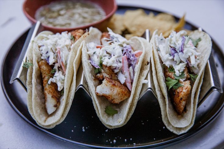 Blackstone Blackened Fish Tacos