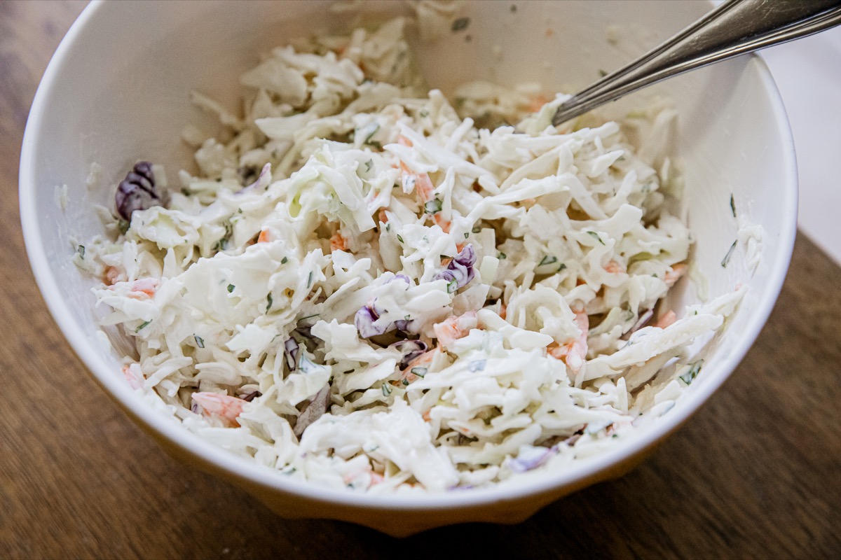 Fish Taco Slaw – Or Whatever You Do