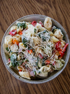 Italian Tortellini Pasta Salad