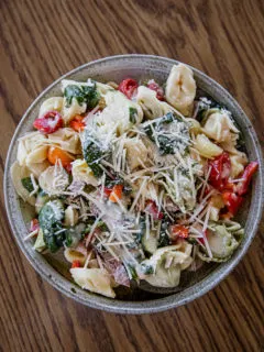 Italian Tortellini Pasta Salad