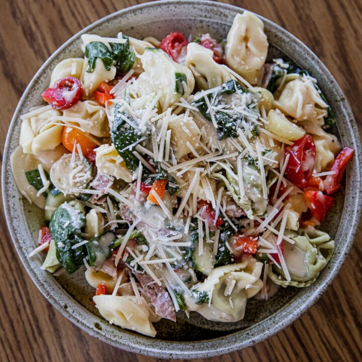 Italian Tortellini Pasta Salad