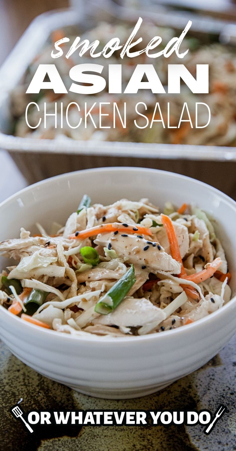 Smoked Asian Chicken Salad