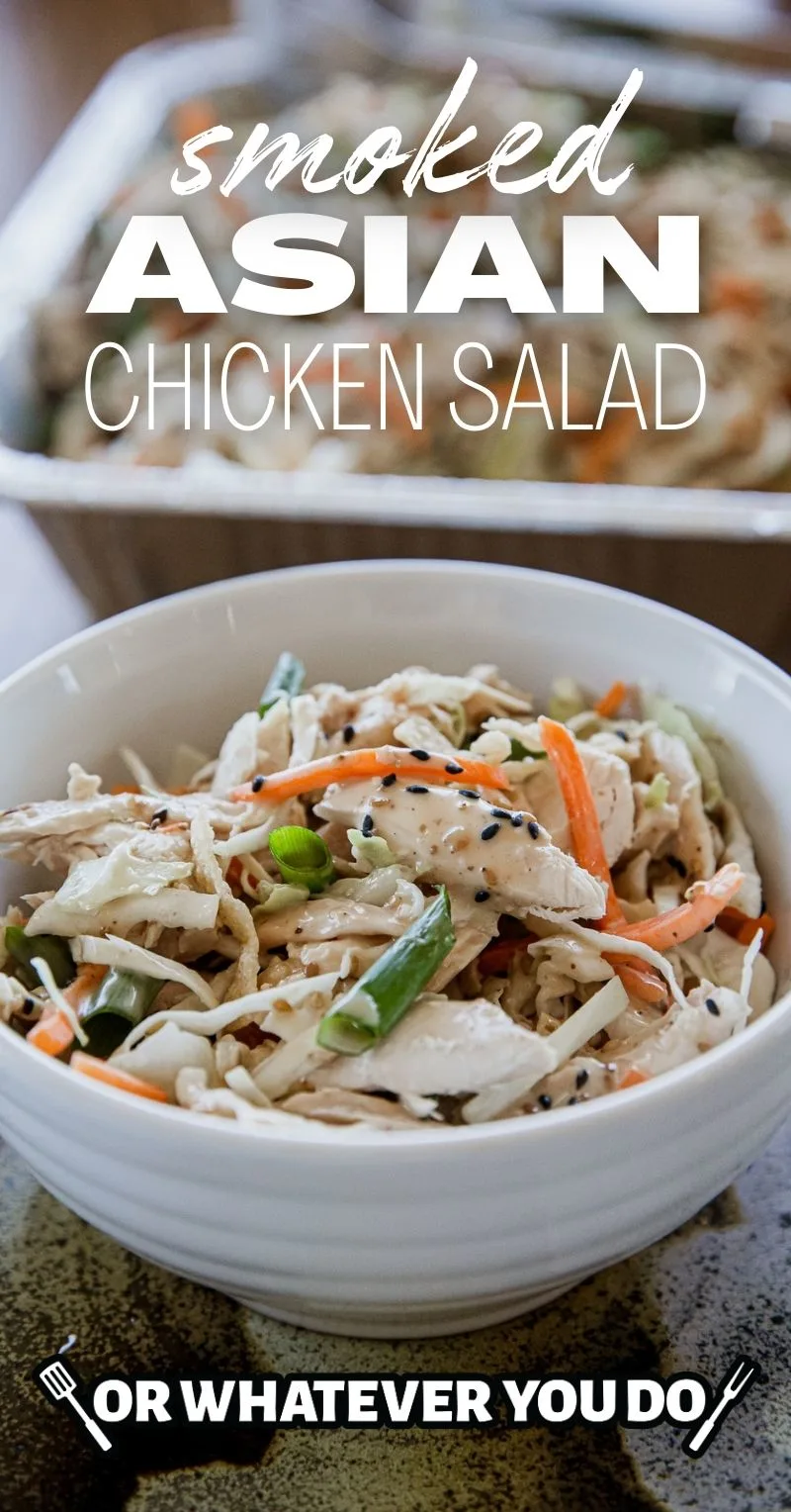Smoked Asian Chicken Salad