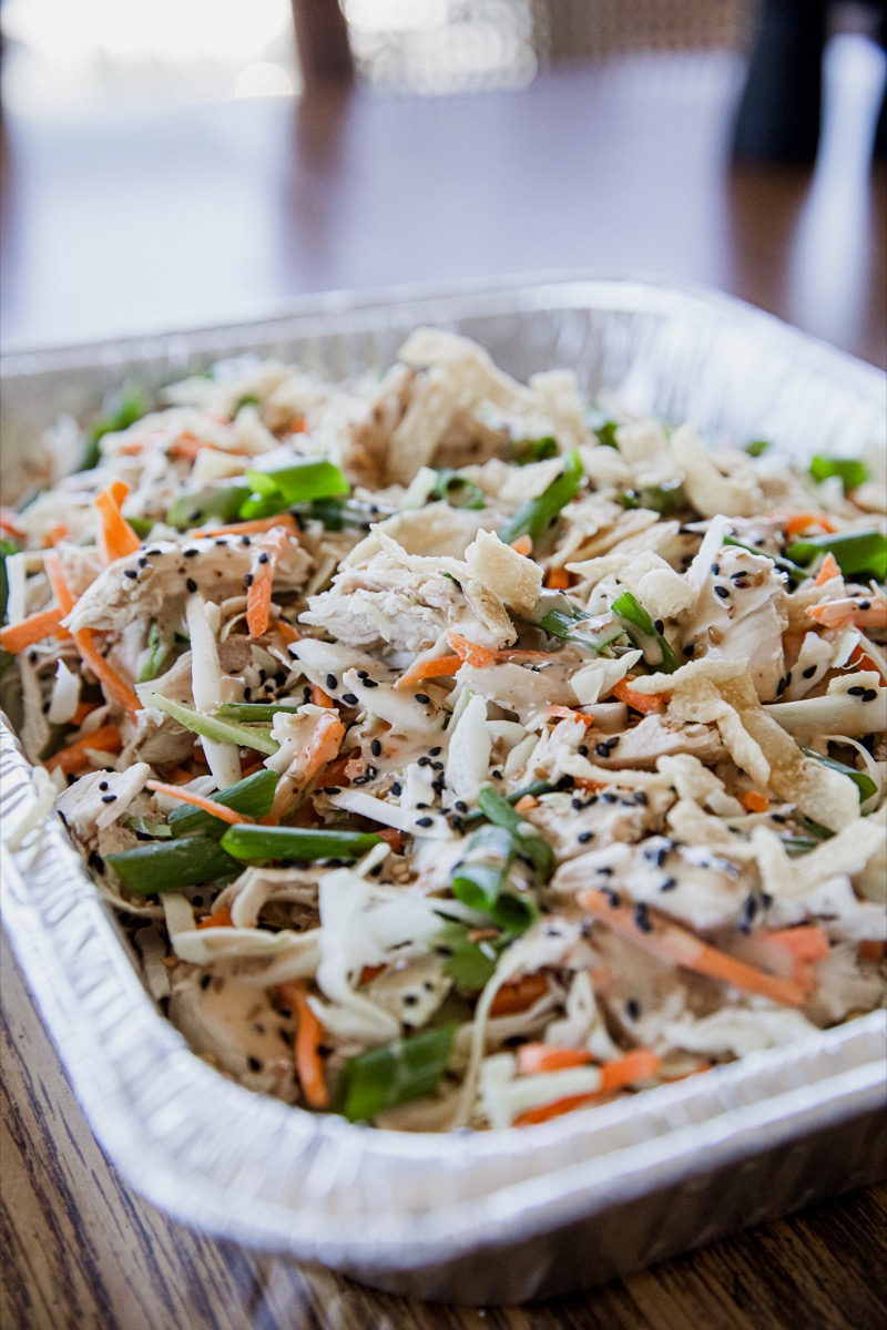 Smoked Asian Chicken Salad