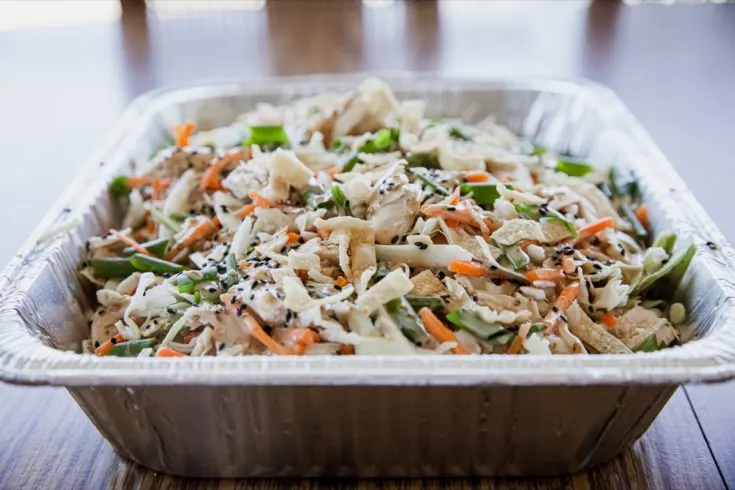 Smoked Asian Sesame Chicken Salad