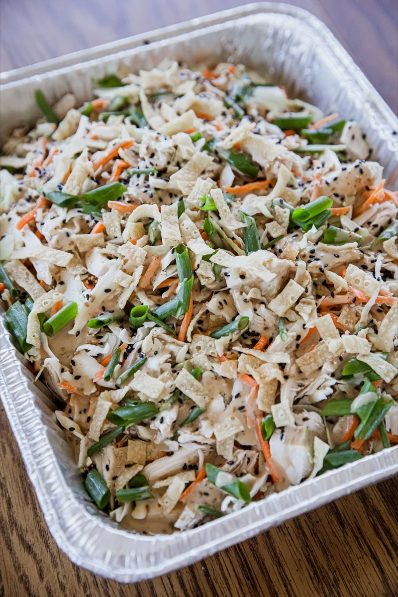 Smoked Asian Chicken Salad