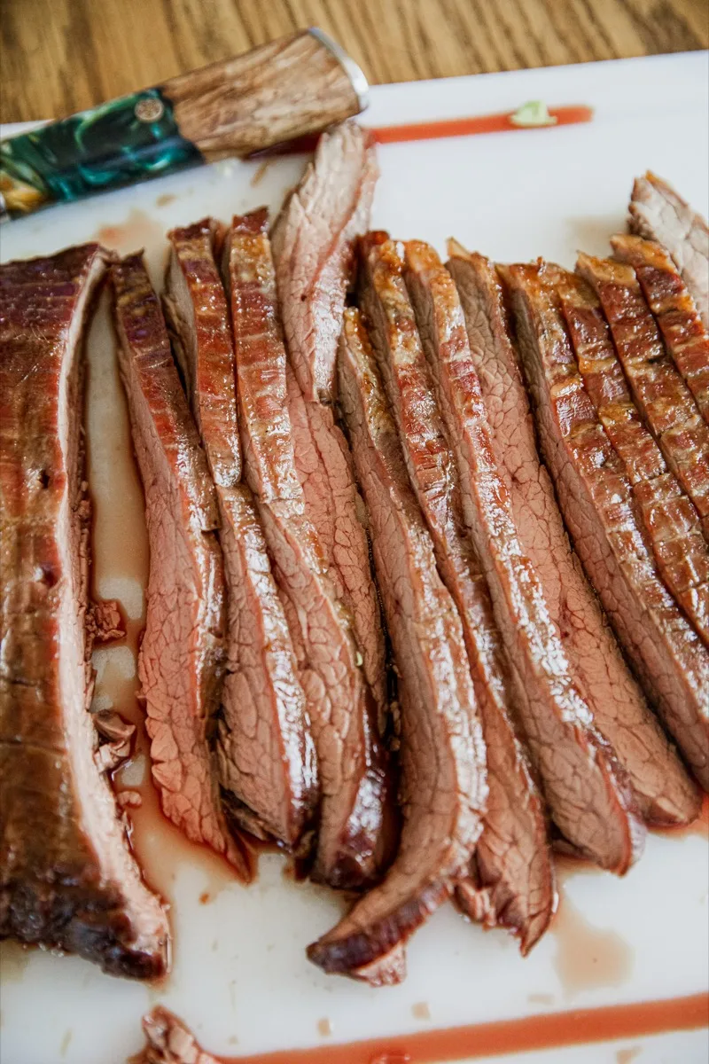 Smoked Bachan's Flank Steak