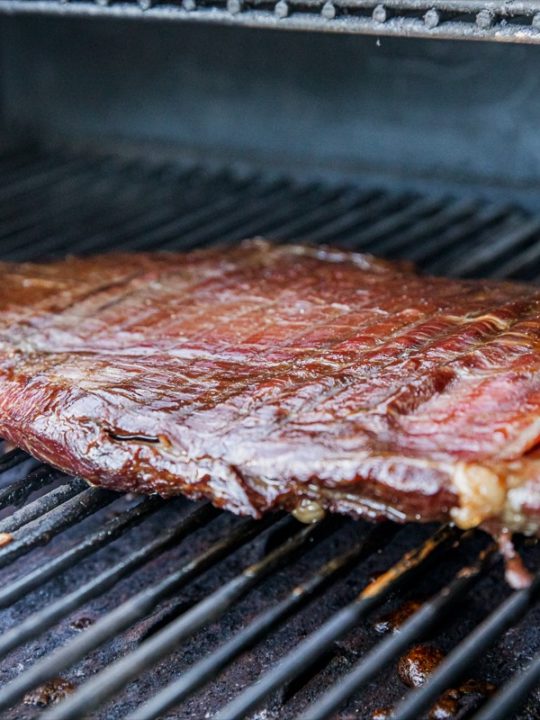 Smoked Flank Steak - BBQing with the Nolands