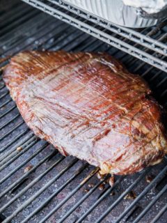 Smoked Bachan's Flank Steak