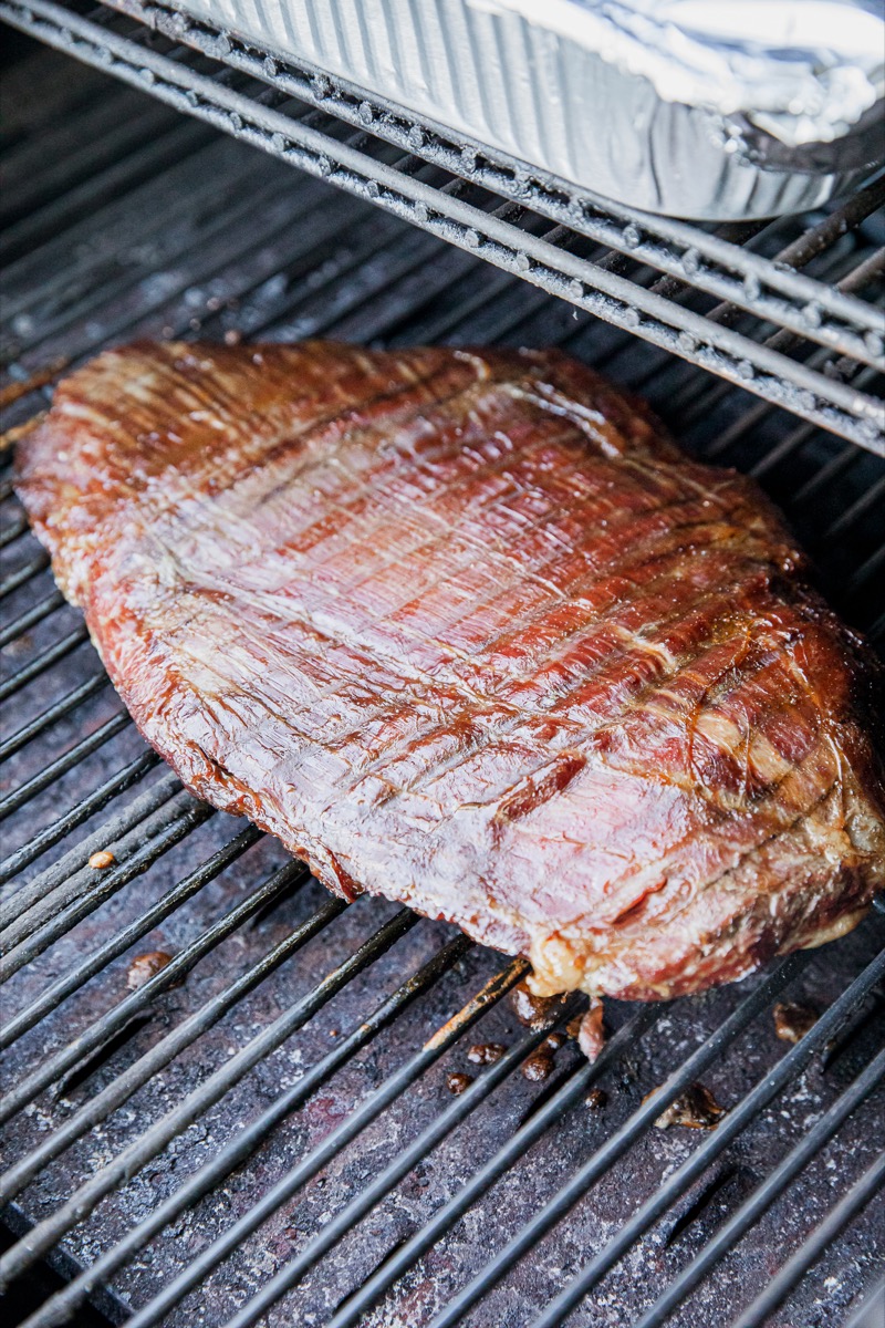 Smoked Bachan's Flank Steak