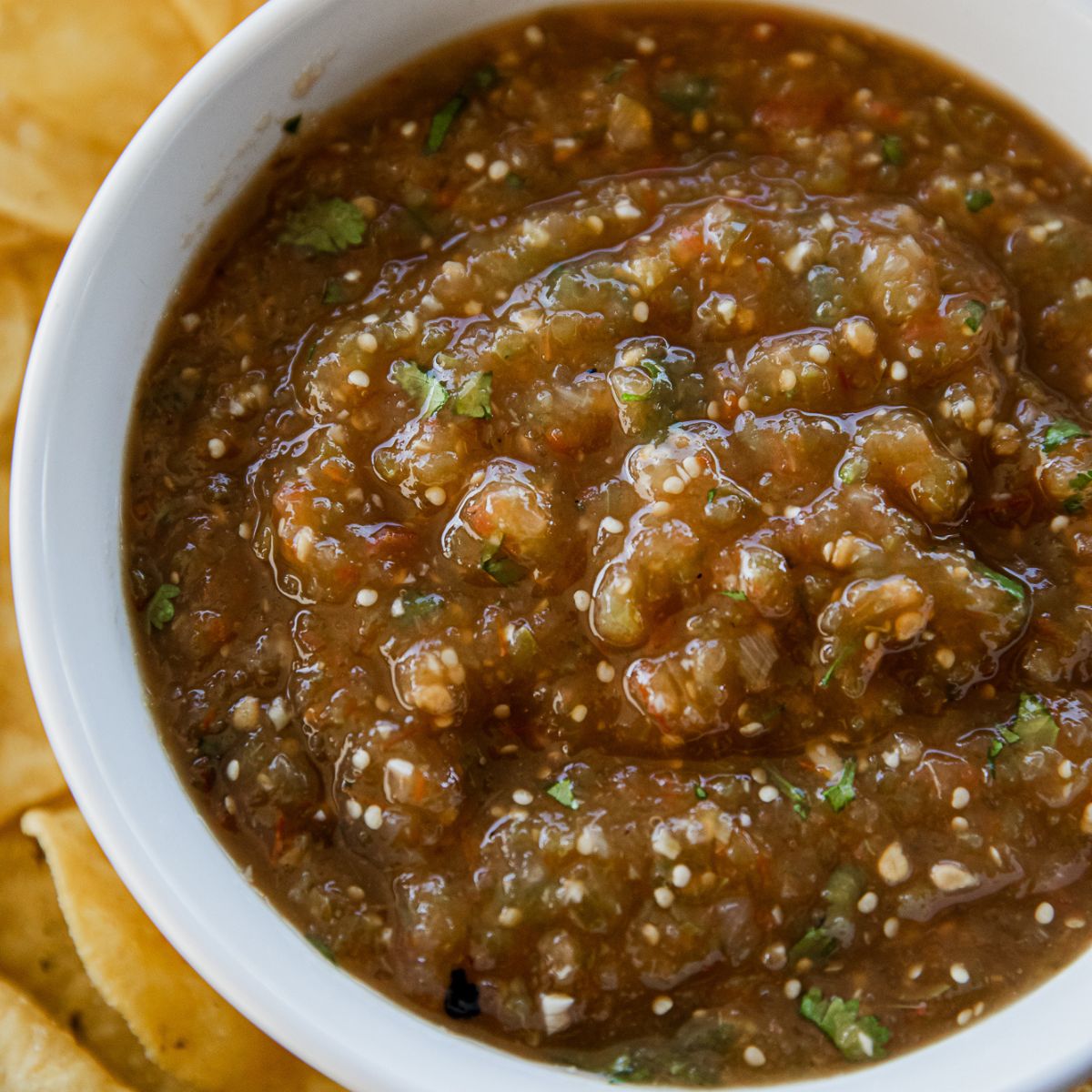 Smoked Tomatillo Salsa
