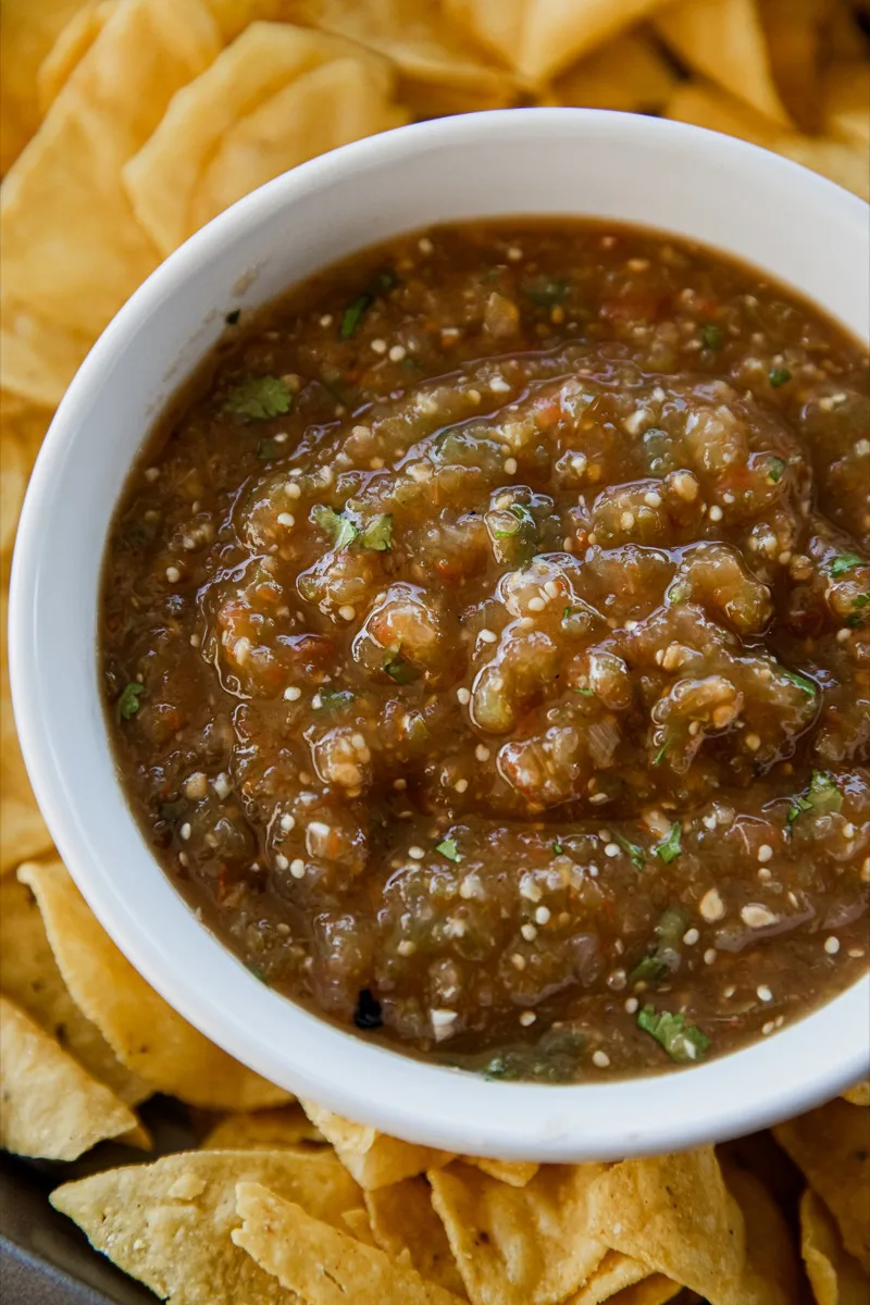 Smoked Tomatillo Salsa