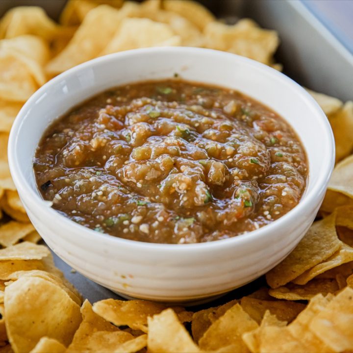 Smoked Tomatillo Salsa