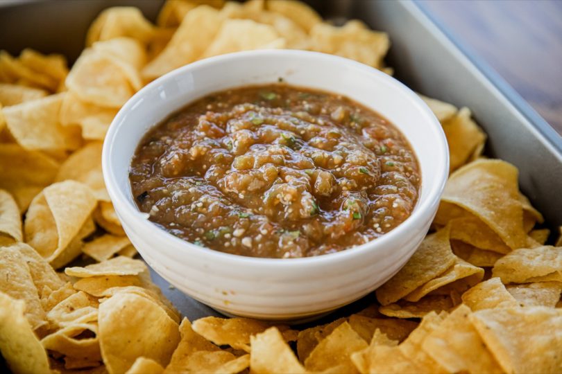 Smoked Tomatillo Salsa