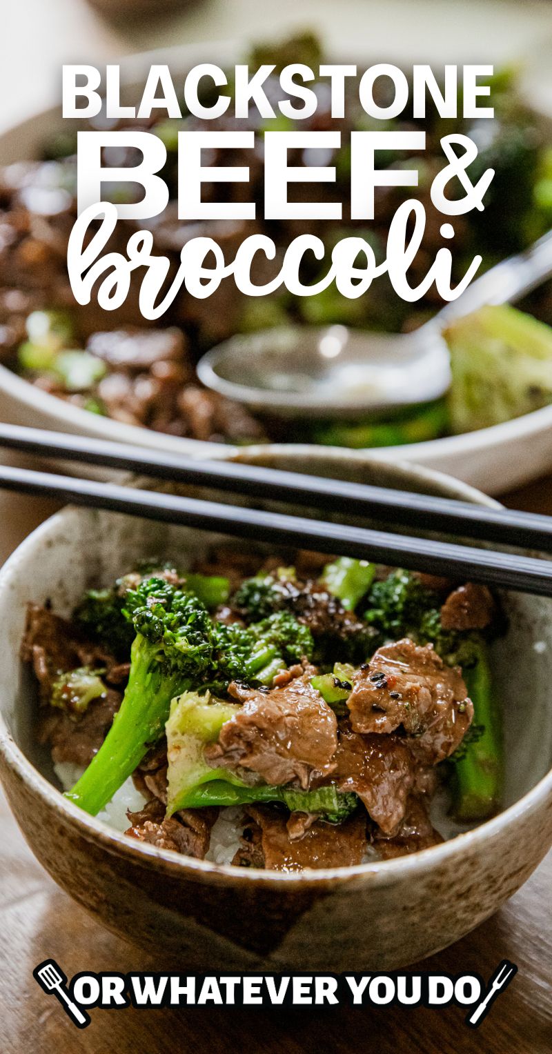 Blackstone Beef and Broccoli
