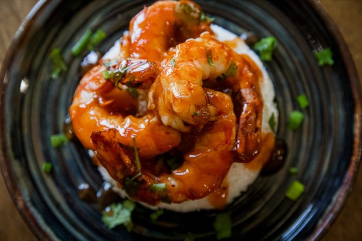 Blackstone Sweet Chili Shrimp