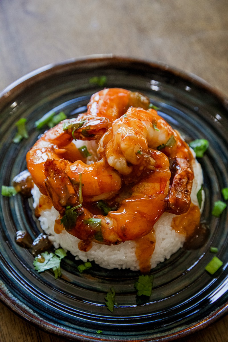 Blackstone Sweet Chili Shrimp