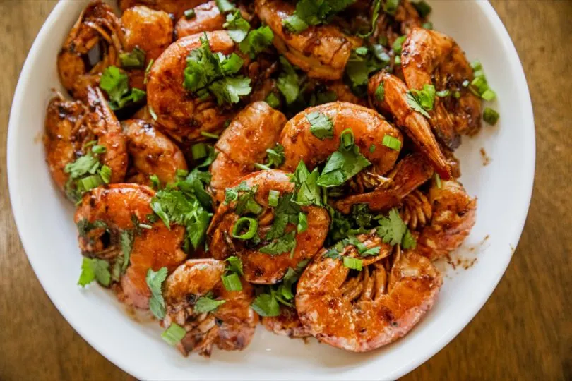 Blackstone Sweet Chili Shrimp