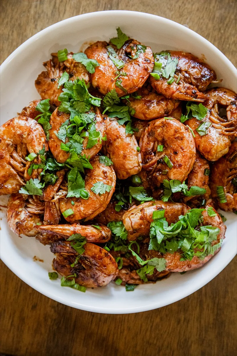 Blackstone Sweet Chili Shrimp