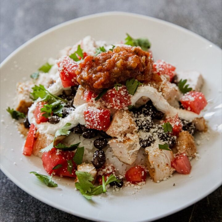 Smoked Chicken Breast Burrito Bowls