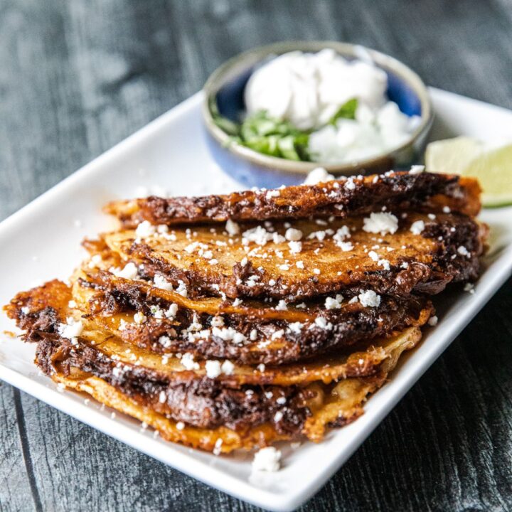 Smoked Quesabirria Tacos