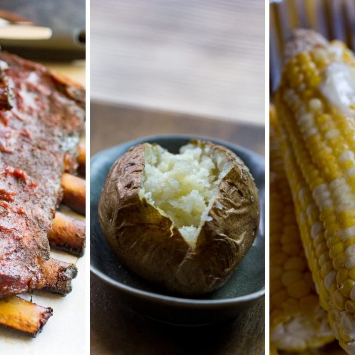Smoked Ribs, Bakers, and Corn on the Cob