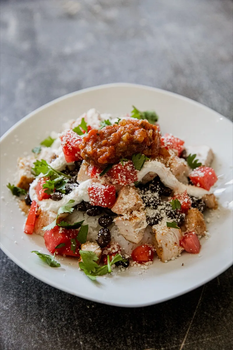 Smoked Chicken Breast Burrito Bowl