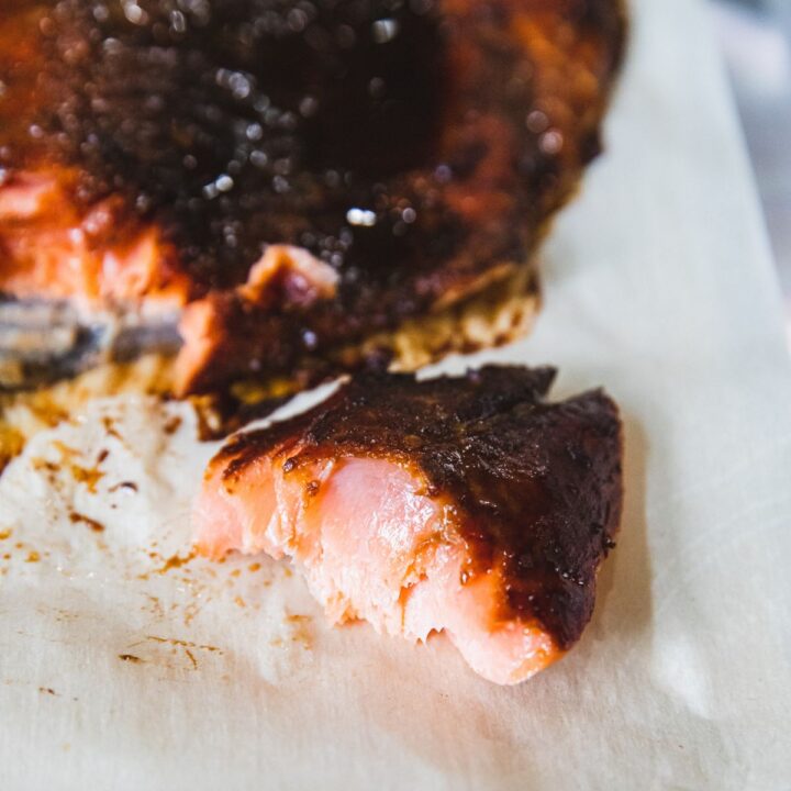 Traeger Spicy Marinated Salmon