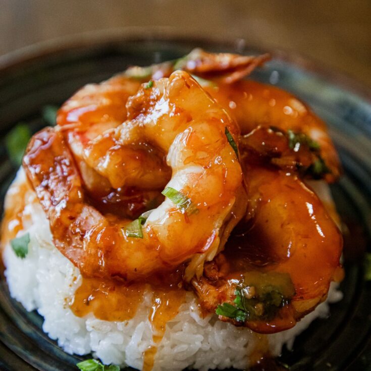 Blackstone Sweet Chili Shrimp