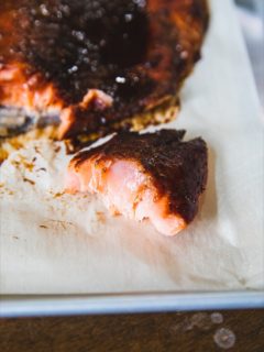 Traeger Spicy Marinated Salmon