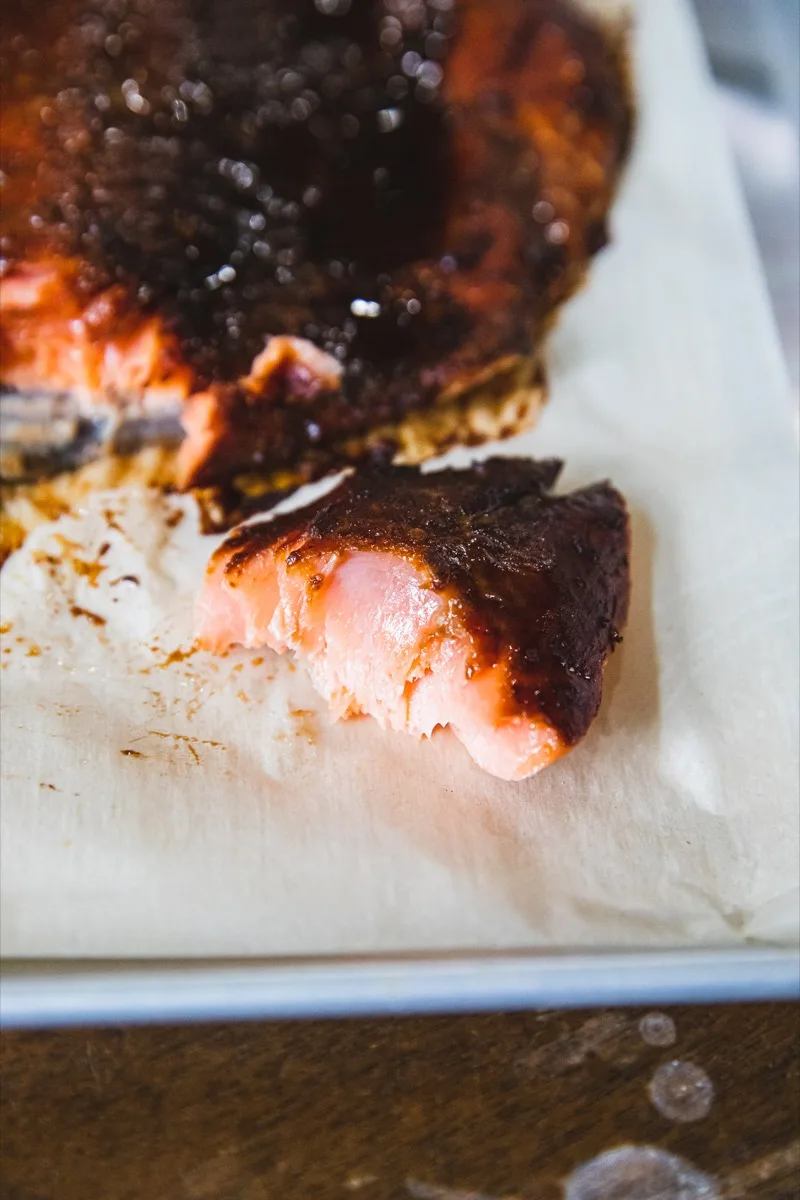 Traeger Spicy Marinated Salmon