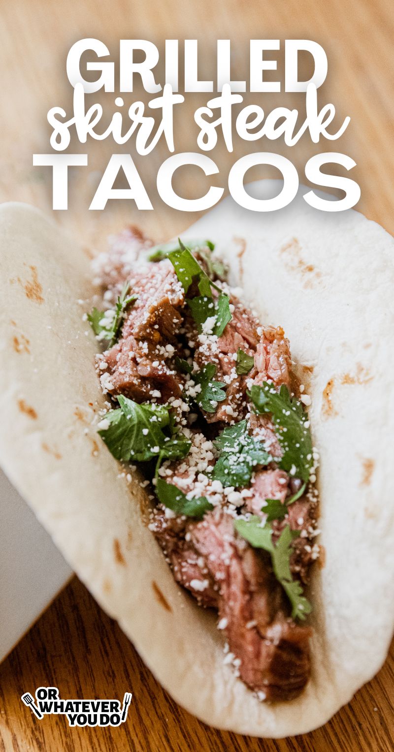 Grilled Skirt Steak Street Tacos