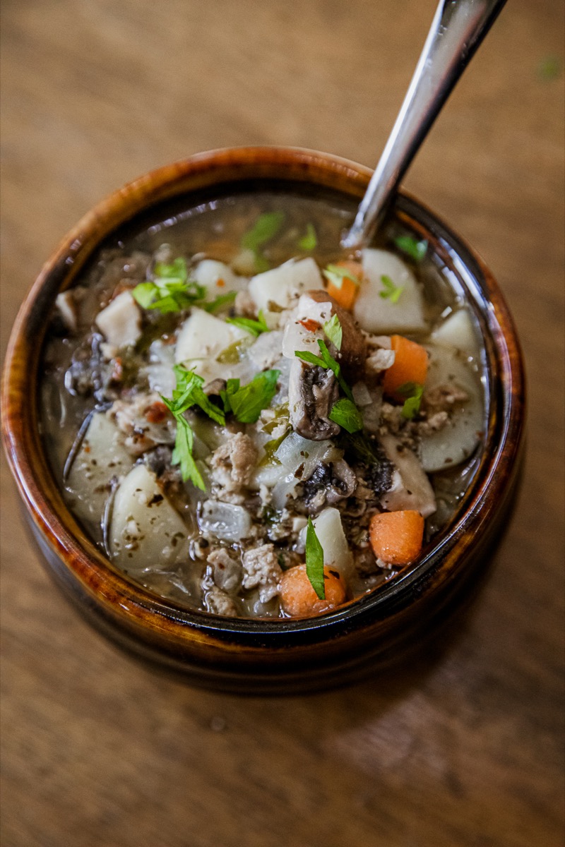 Italian Sausage and Potato Soup