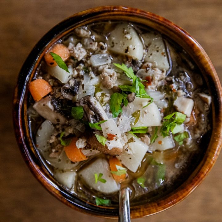 Italian Sausage and Potato Soup-image