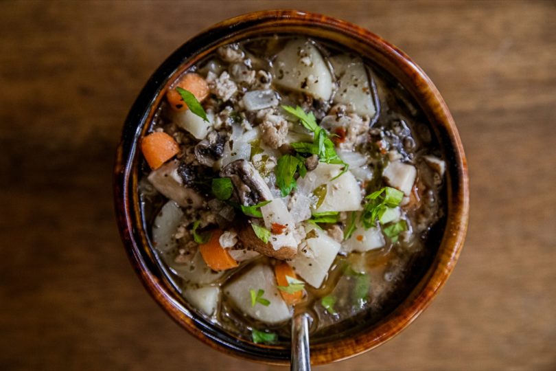 Italian Sausage and Potato Soup