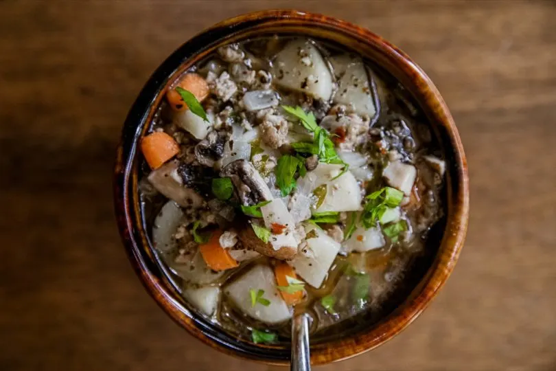 Italian Sausage and Potato Soup