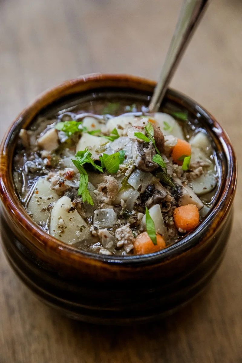 Italian Sausage and Potato Soup