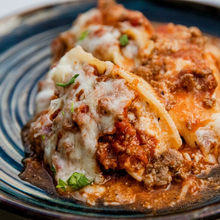 Lasagna Stuffed Shells