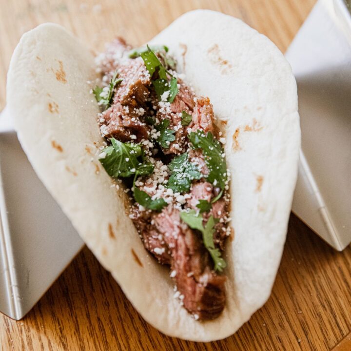 Grilled Skirt Steak Tacos