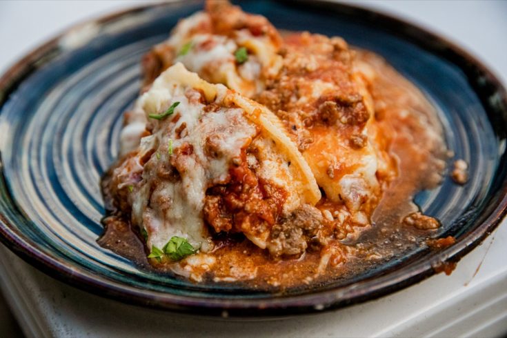 Lasagna Stuffed Shells